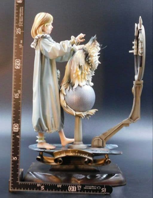 CAT HAIR CUT 1/7scale ガレージキット　完成品　フィギュア