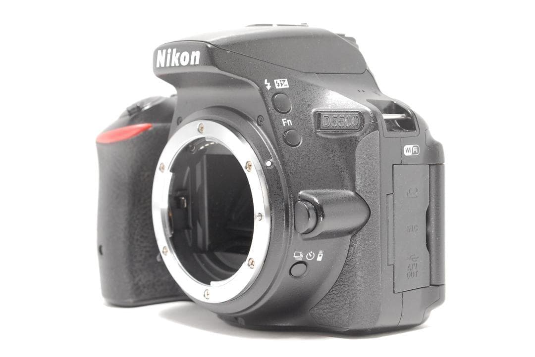 【美品】Nikon D5500　Wi-Fi搭載　すぐスマホ転送　タッチパネル撮影