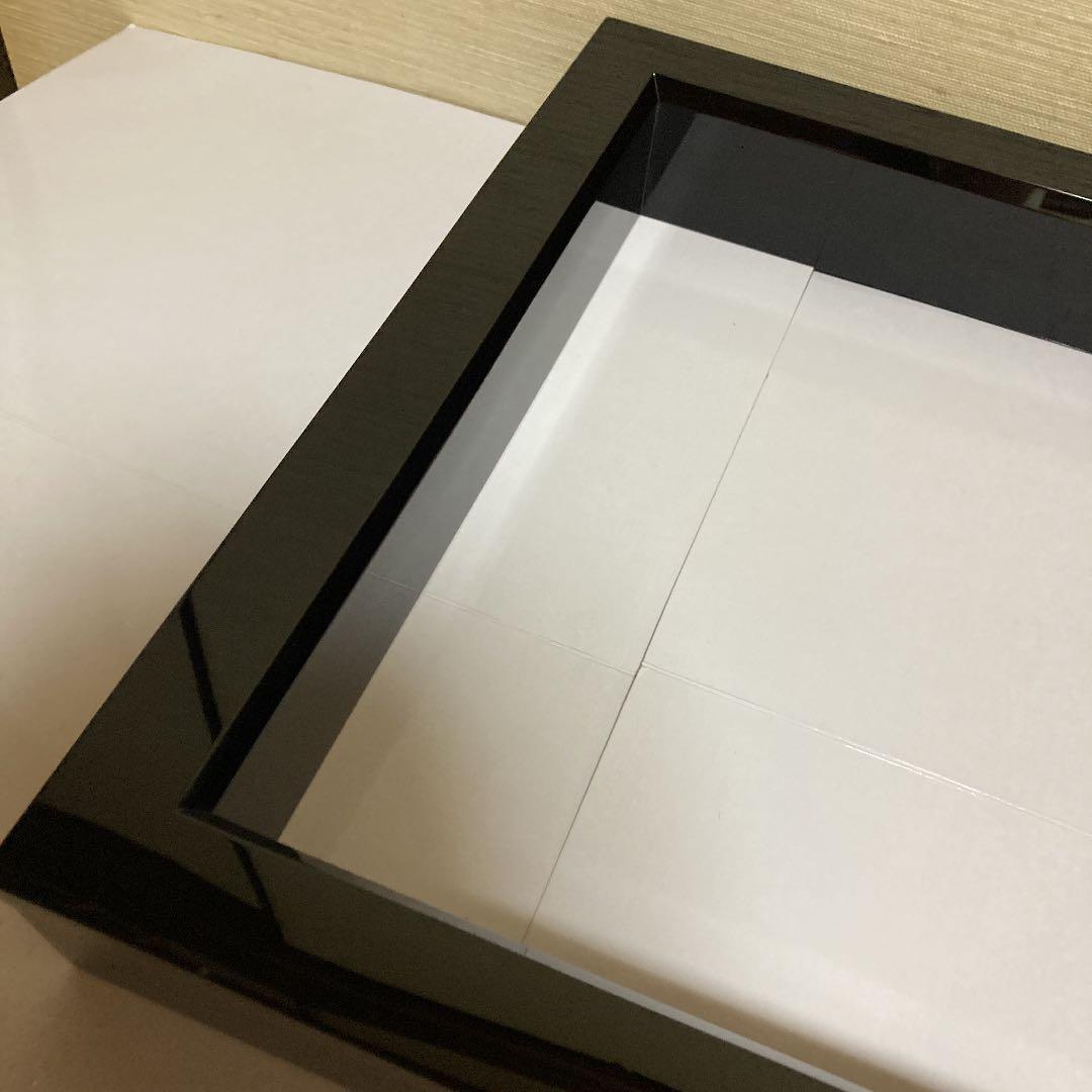 炉縁　茶道具　真塗　孝雄作