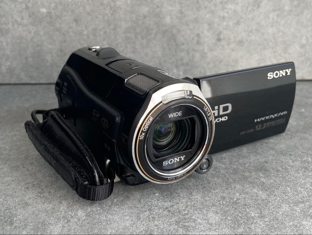 h*様 【実動品】デジタルビデオカメラ SONY HDR-CX560 カメラバッ