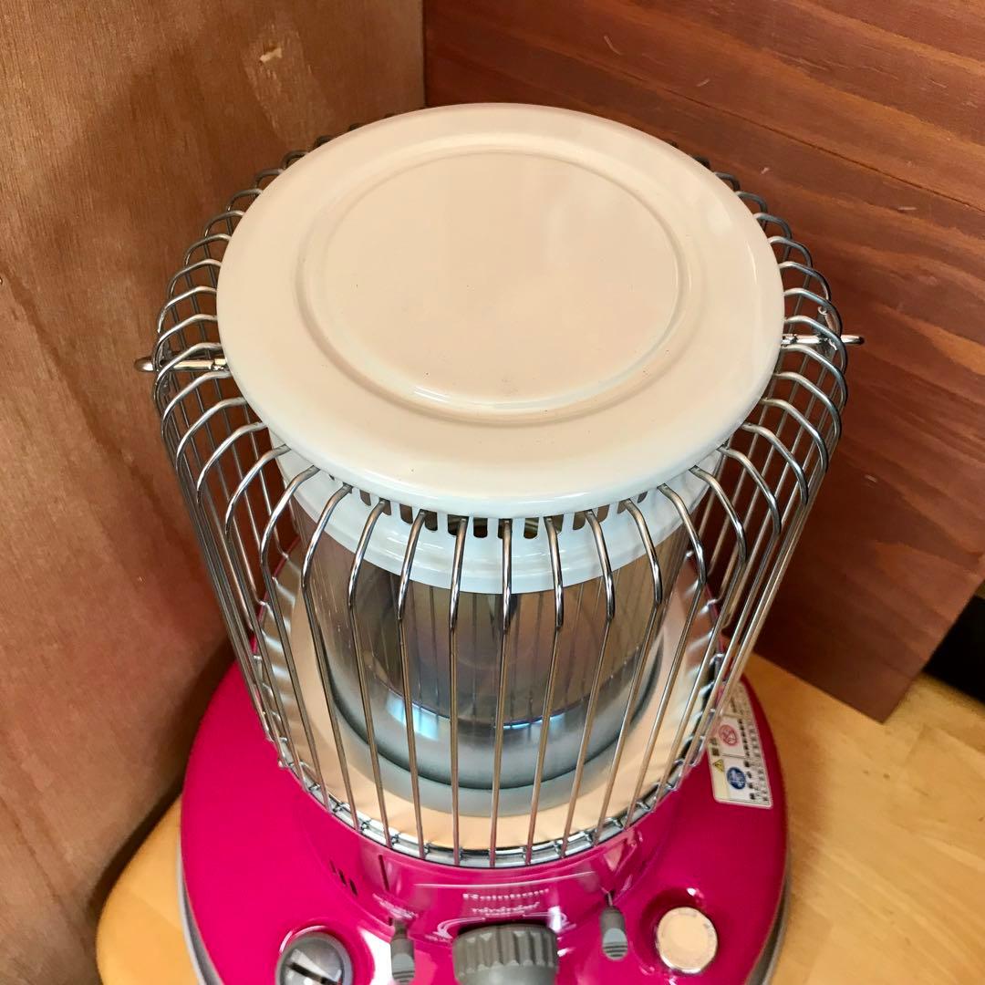 【レアカラー美品】トヨトミ レインボーストーブ ピンク×ホワイト 分解清掃済み