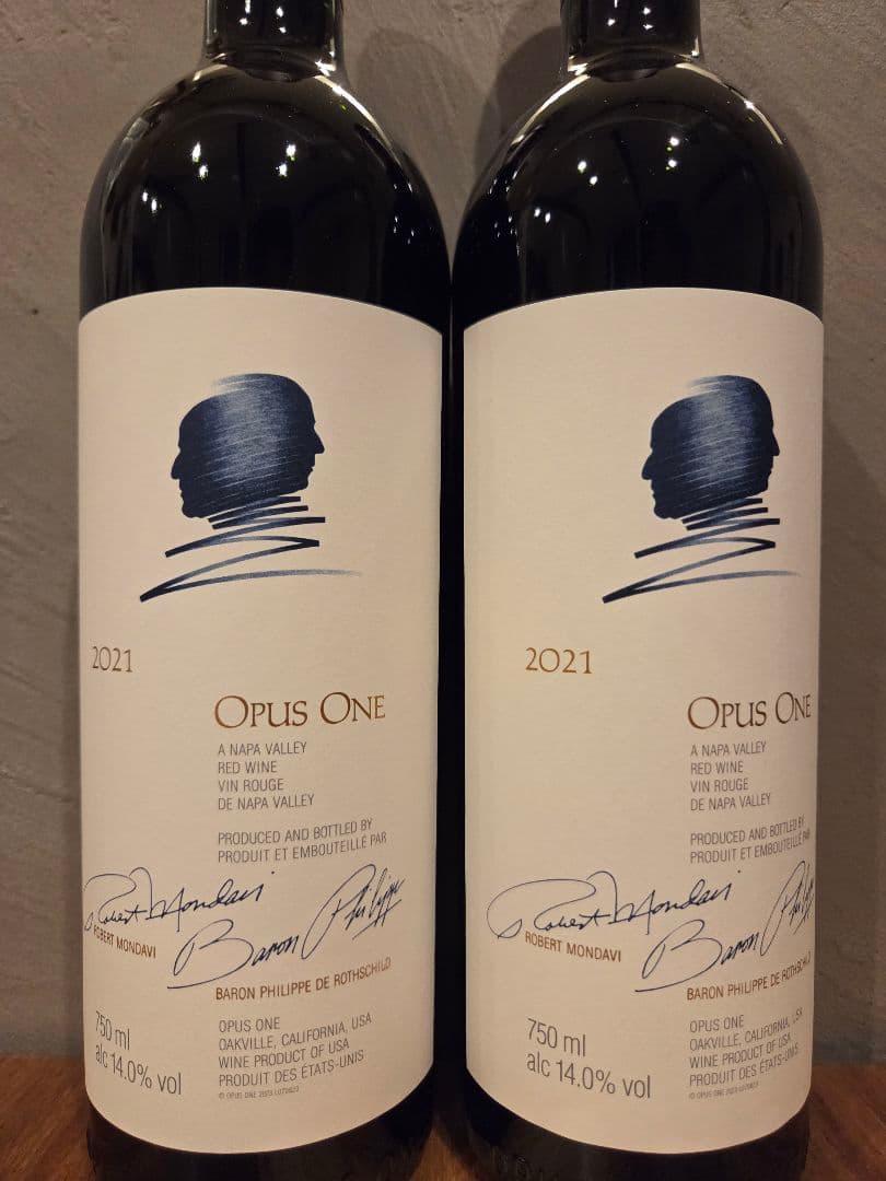Opus One 2021　2本セット