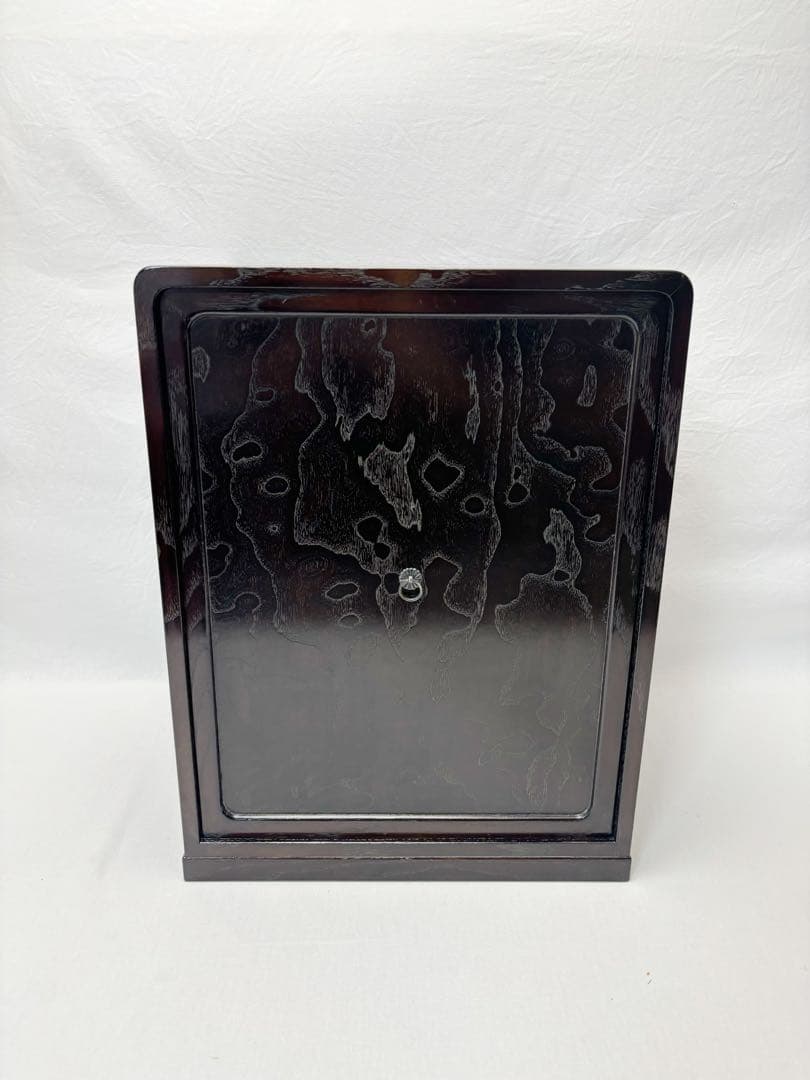 未使用 茶道具 木製器局 十二点セット 茶道具一式 盆2枚付 旅箪笥 茶箱