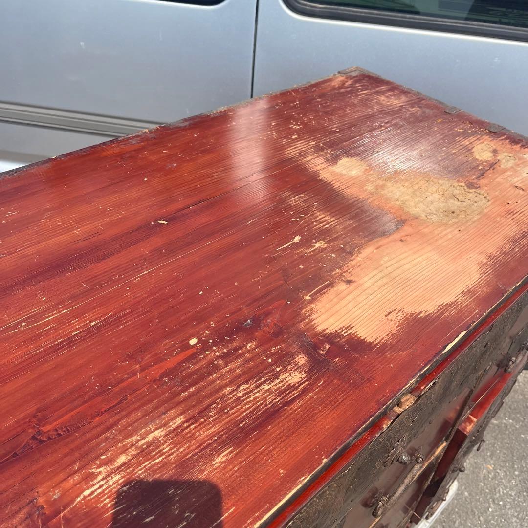 【アンティーク】昭和レトロ 時代箪笥 仙台箪笥 和簞笥 和風キャビネット 古民家