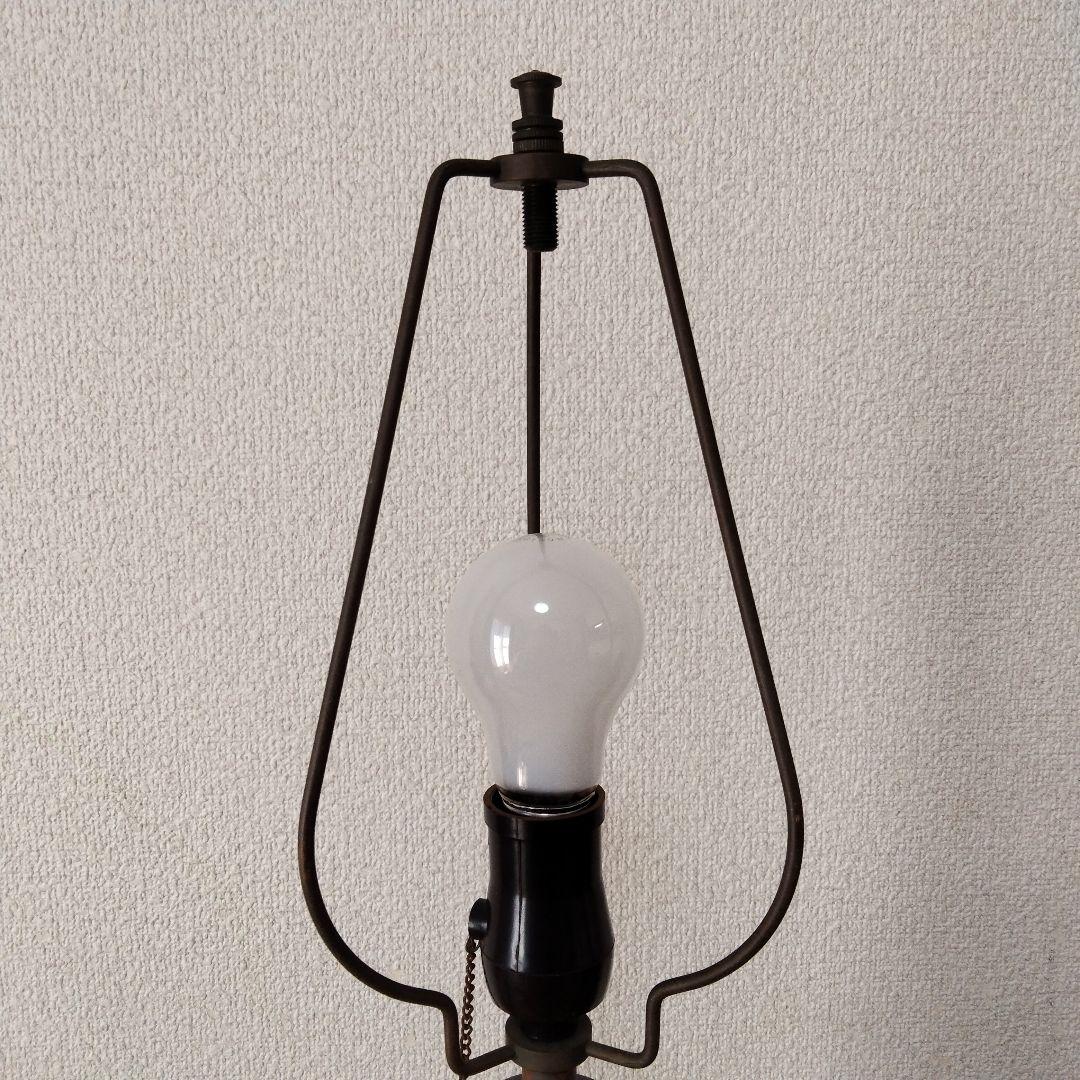 大理石 調 テーブルランプスタンド アンティーク 調 グリーンマーブル 照明