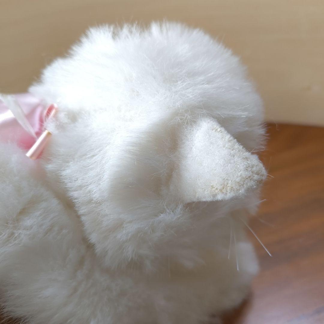 昭和レトロ　奥村玩具　おくむらのシールペット　ペルシャ猫　くたくた　ぬいぐるみ