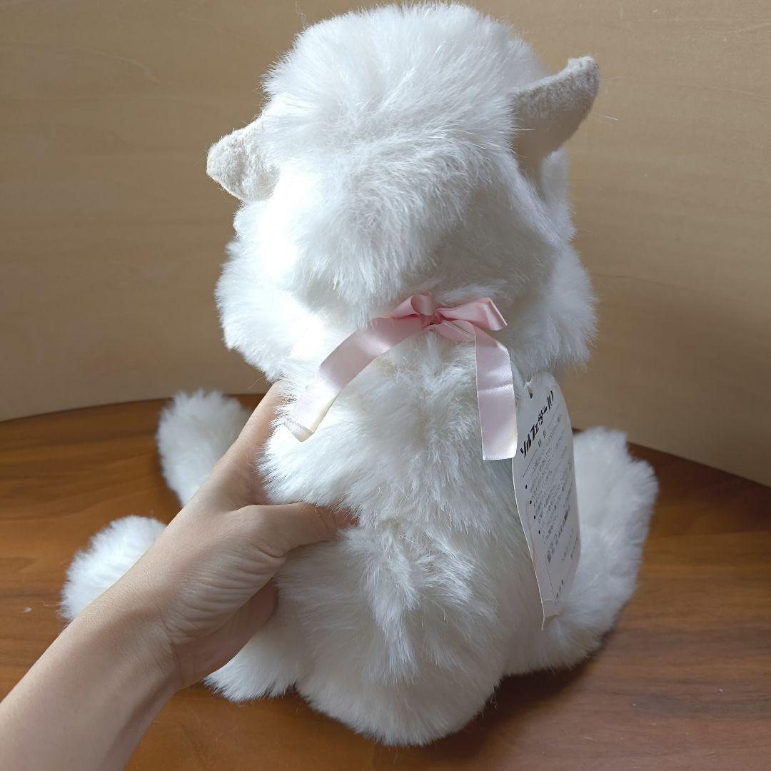 昭和レトロ　奥村玩具　おくむらのシールペット　ペルシャ猫　くたくた　ぬいぐるみ