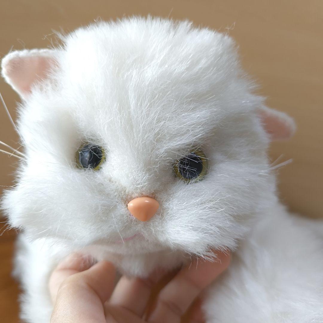 昭和レトロ　奥村玩具　おくむらのシールペット　ペルシャ猫　くたくた　ぬいぐるみ