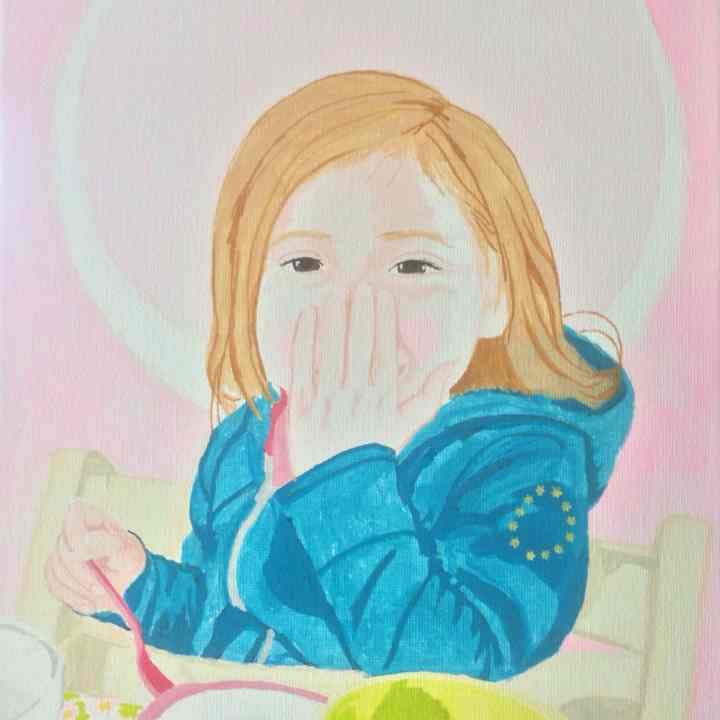 ミュシャオマージュ「月」