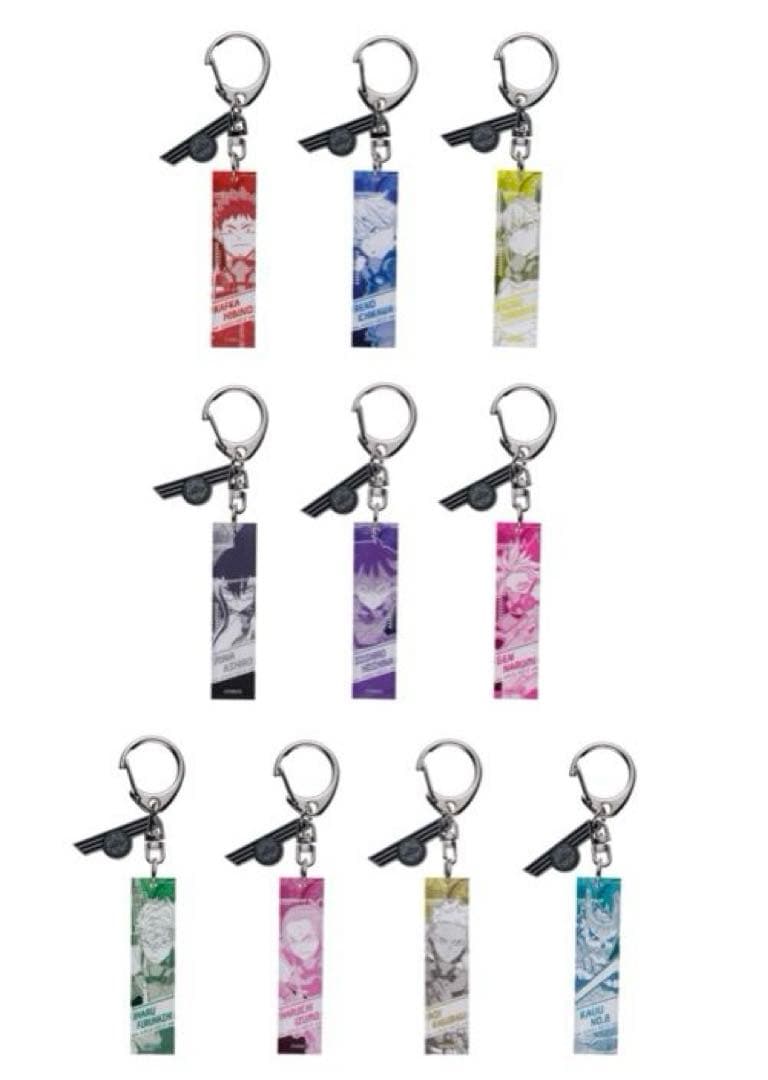 怪獣8号展 チャーム付きアクリルキーホルダーコレクション コンプリート BOX