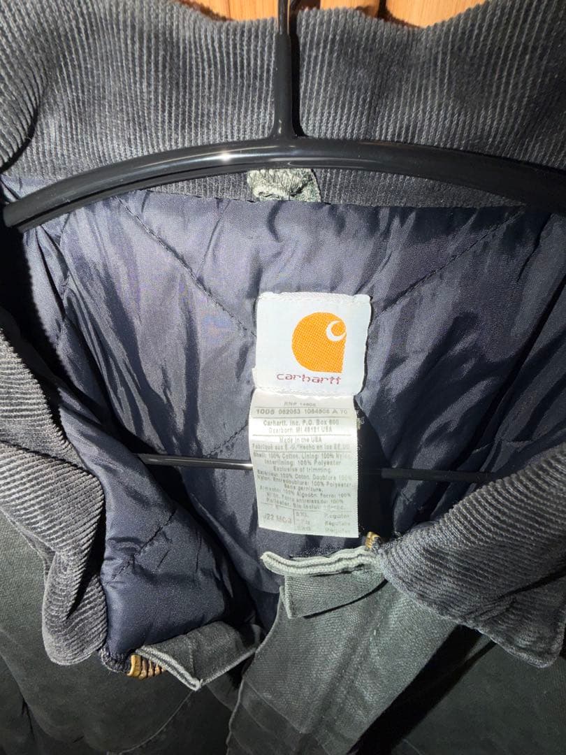 【希少カラー】USA製 Carhartt トラディショナルジャケット MOS