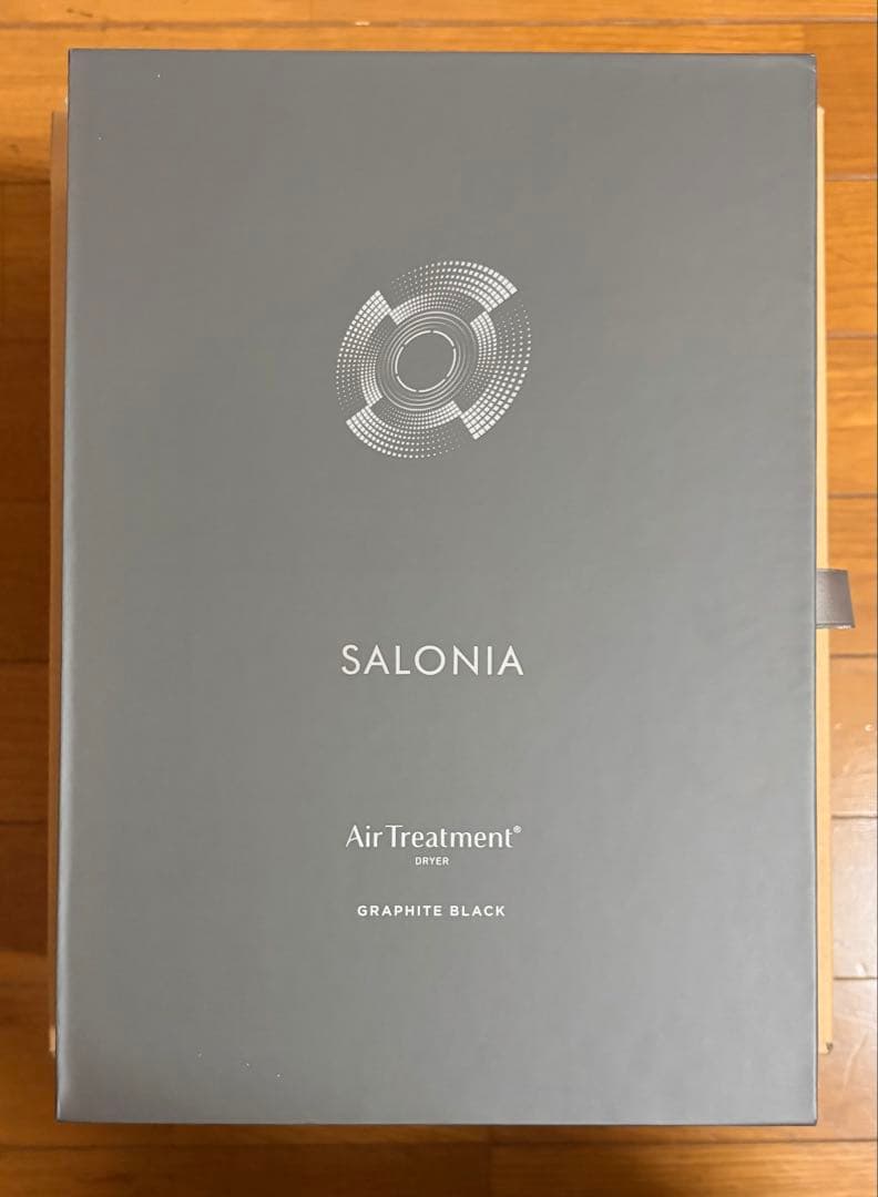 【新品】SALONIA エアトリートメントドライヤー グラファイトブラック未開封