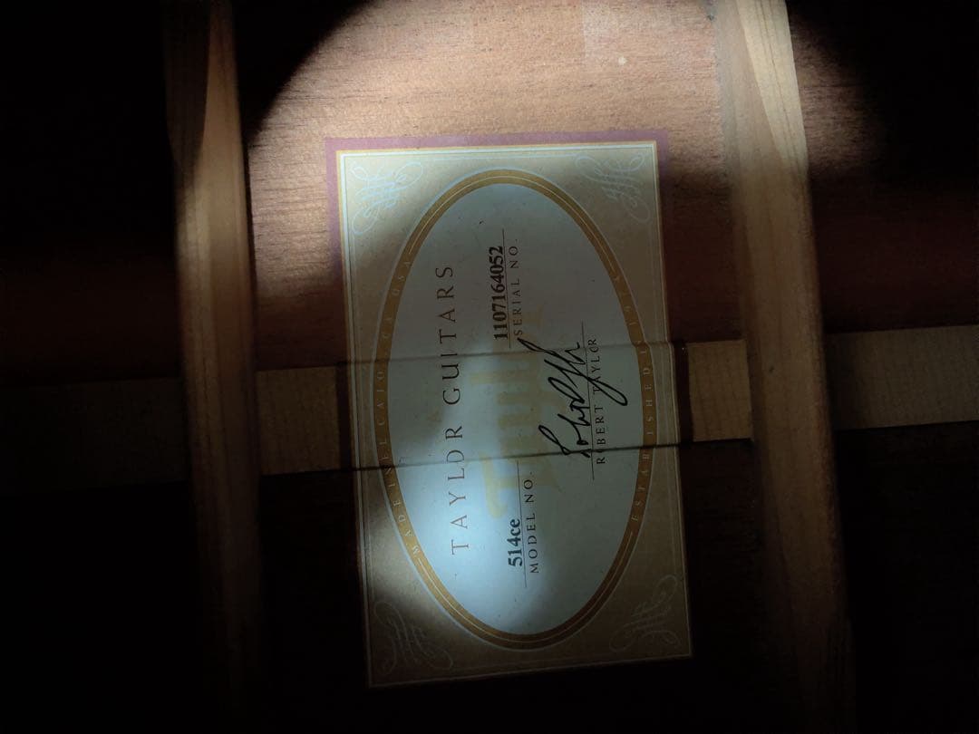 Taylor Guitars アコースティックギター ハードケース付き