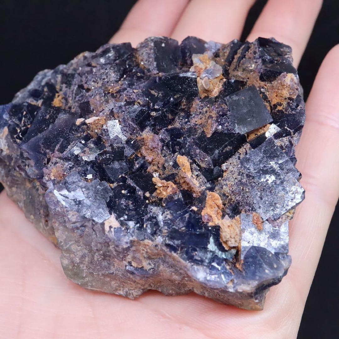 蛍石 ニューメキシコ産 フローライト 原石 156g FL316　鉱物　天然石