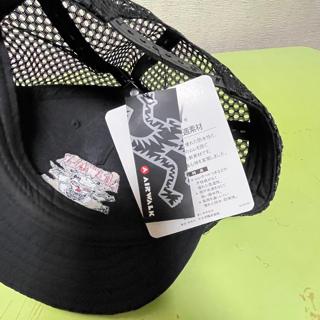エルドレッソELDORESO メッシュキャップ 黒 AIRWALK 未使用