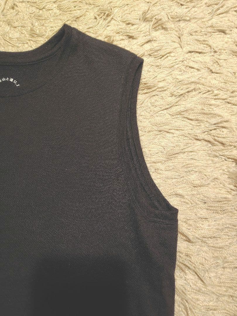 山と道　DFメッシュ メリノ スリーブレス XL 黒