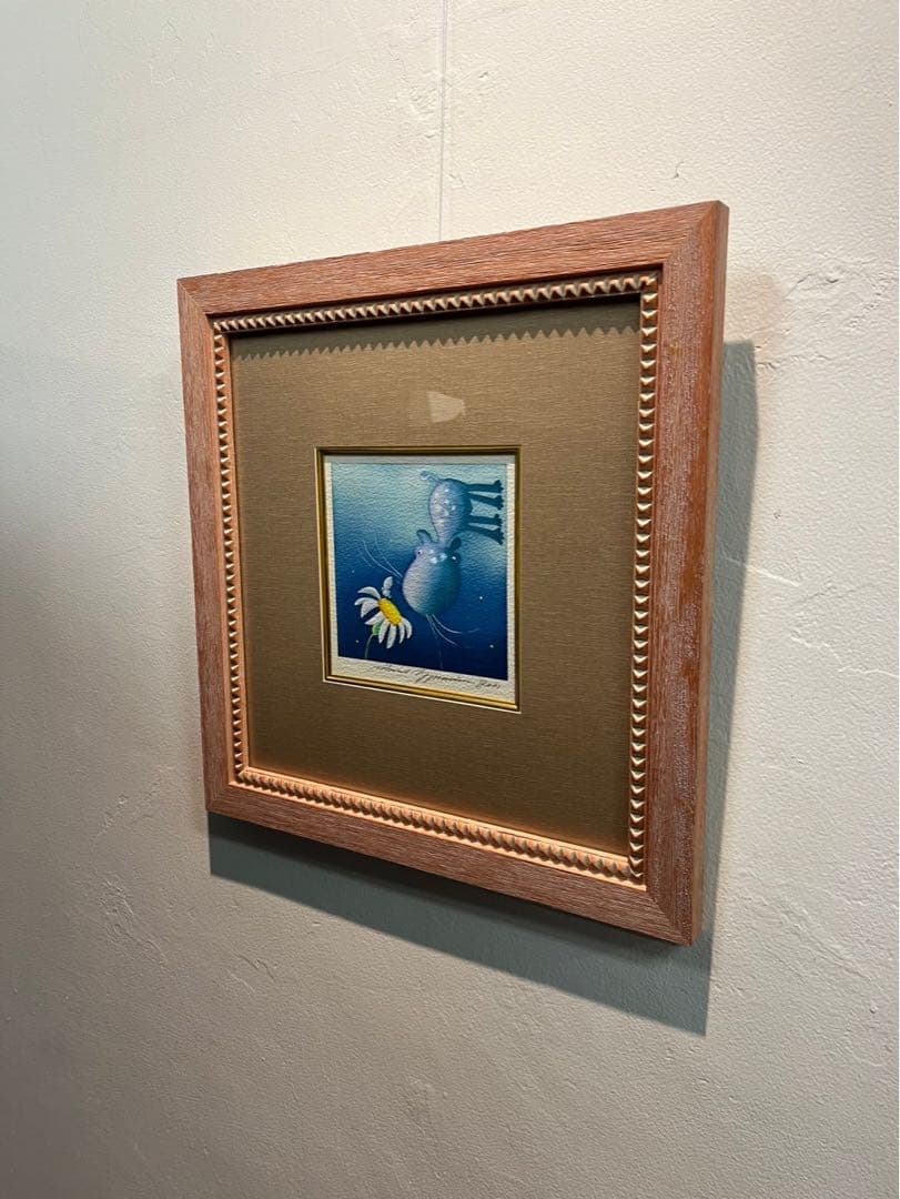 ヴィーヴィ・ ケンパイネン　「はじめまして 」 水彩画