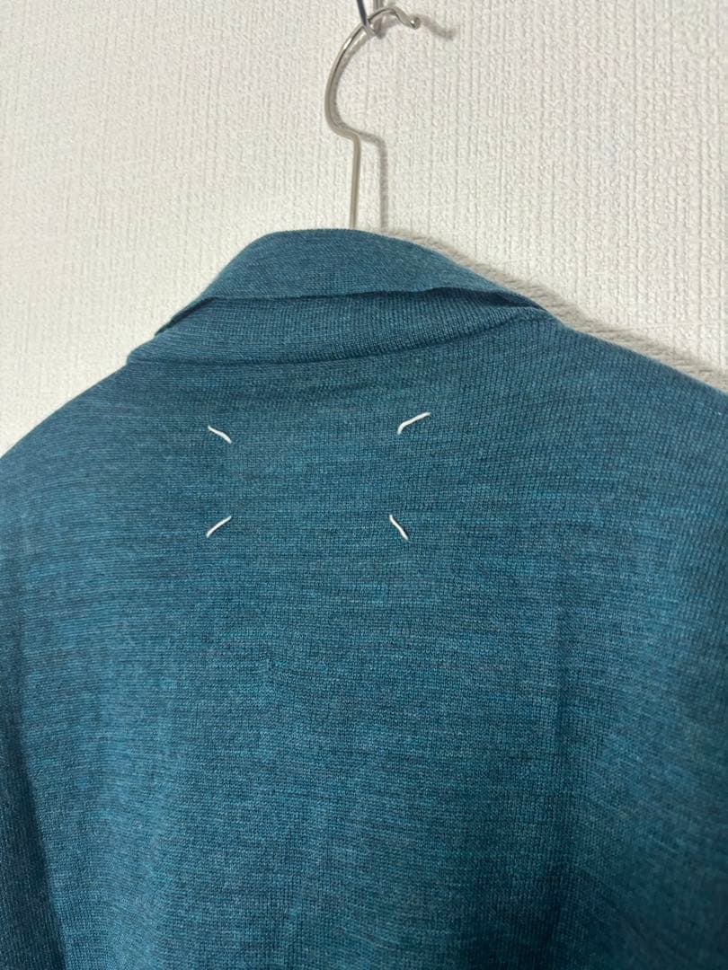 Maison Margiela 16AW ウールニット 半袖 ポロシャツ