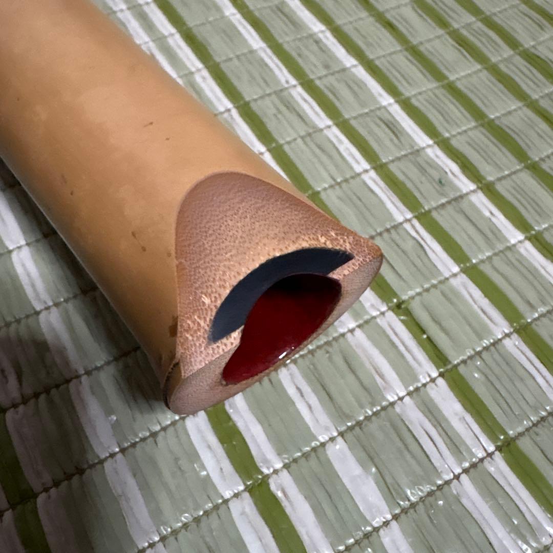 尺八 一朝 在銘 5穴 約55cm 2印 シャクハチ　楽器　笛