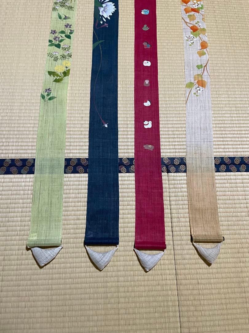 四季　タペストリー　掛け軸