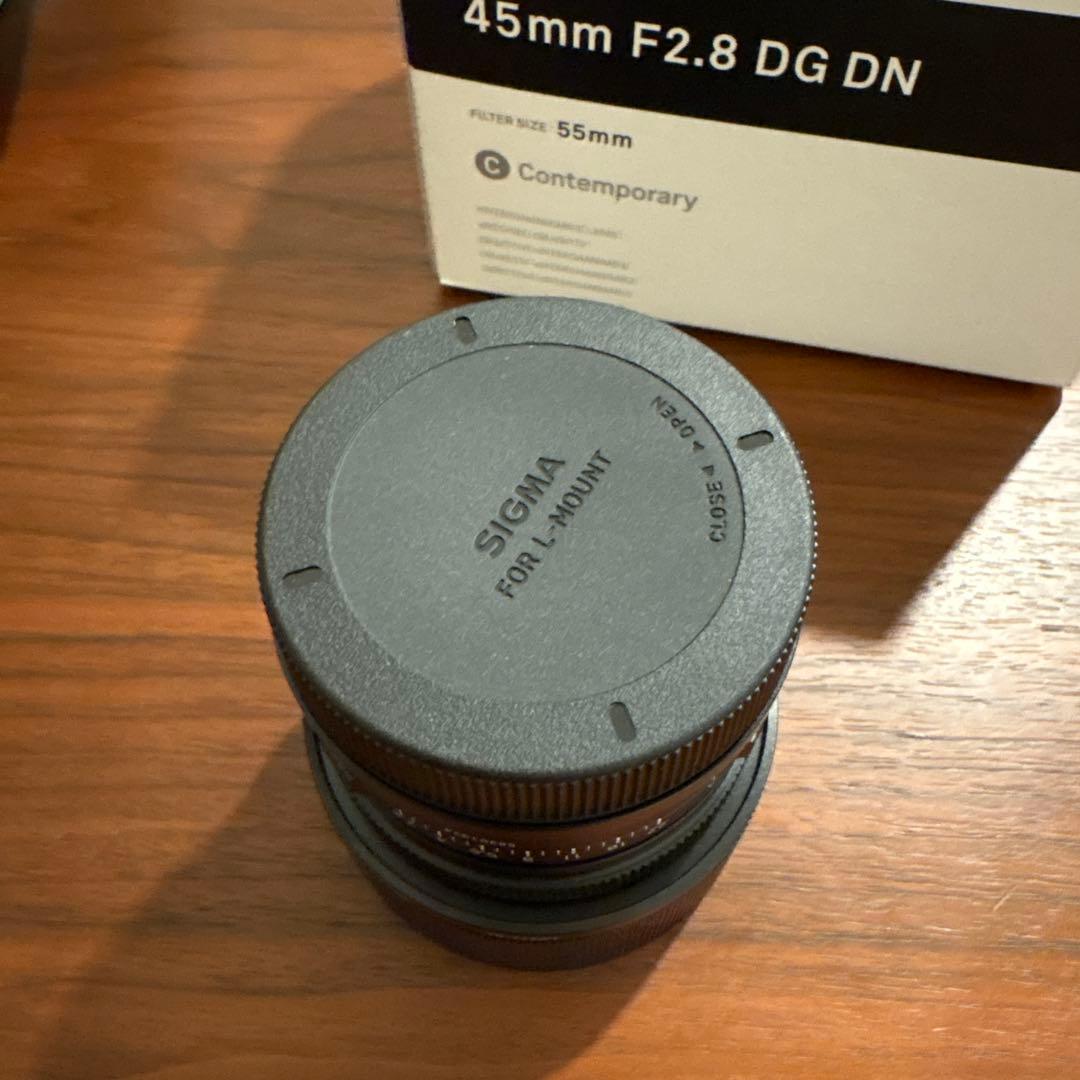 【箱付き完品】SIGMA 45mm F2.8 DG DN Lマウント