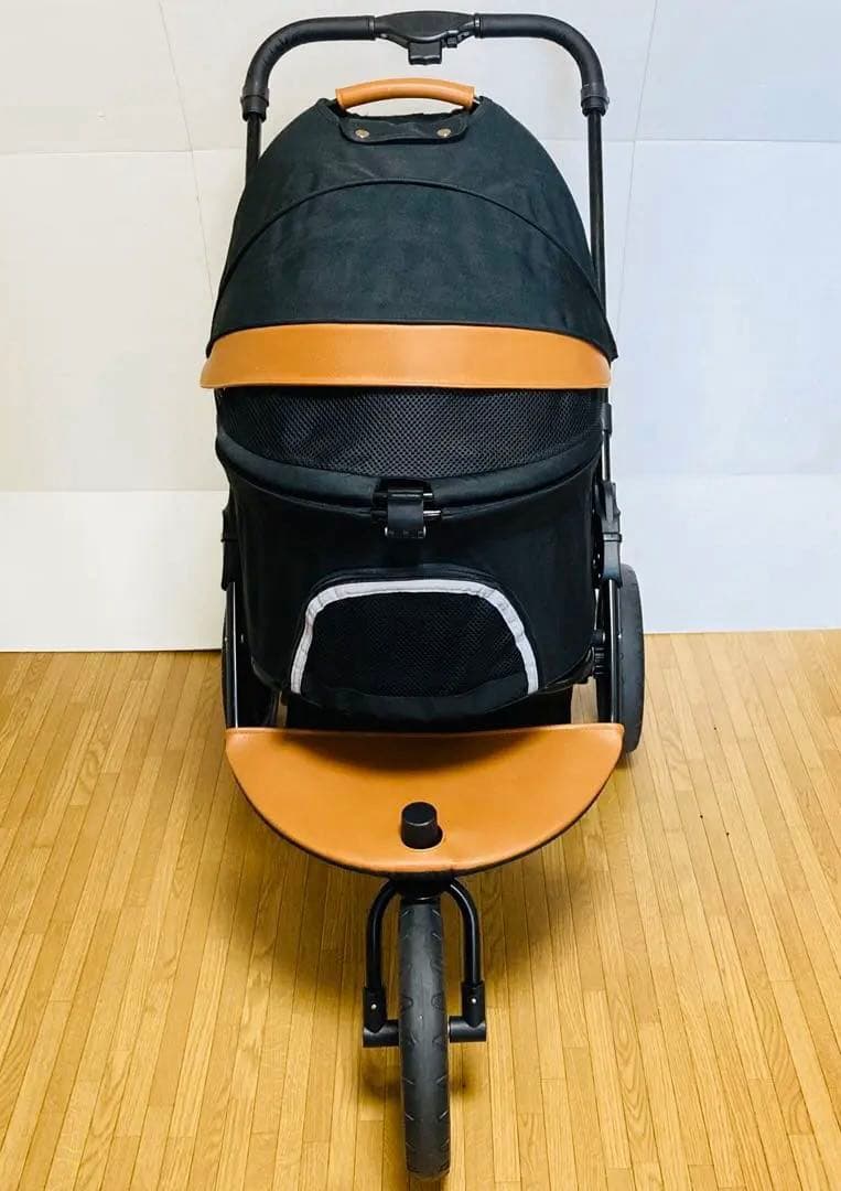 【美品】MEGANEKO ペットカート　3輪　コンパクト　分離式　折りたたみ