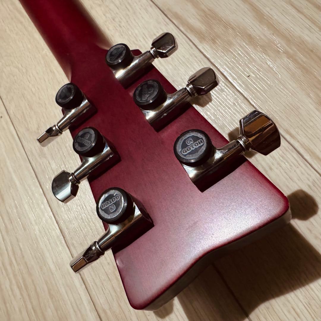 YAMAHA FS820 Ruby Red カスタム