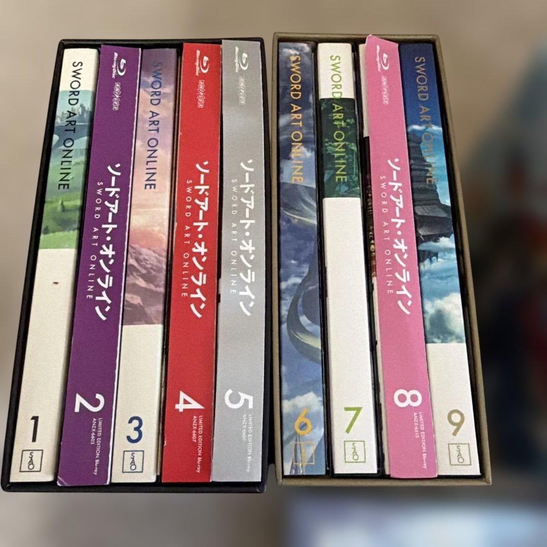 ソードアートオンラインDVDアリシゼーション前半まで　各種映画まとめ売り