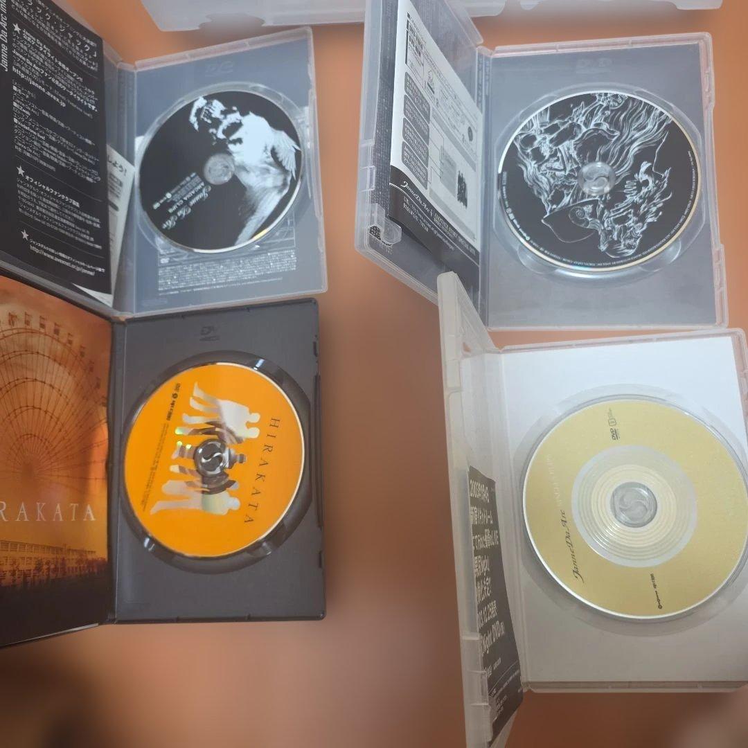 る*。様 JanneDaArc / ライブDVD6枚.ミュージッククリップ4枚、