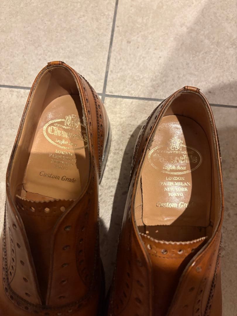 Church’s チャーチ 英国製 UK5.5F（24.5cm相当）