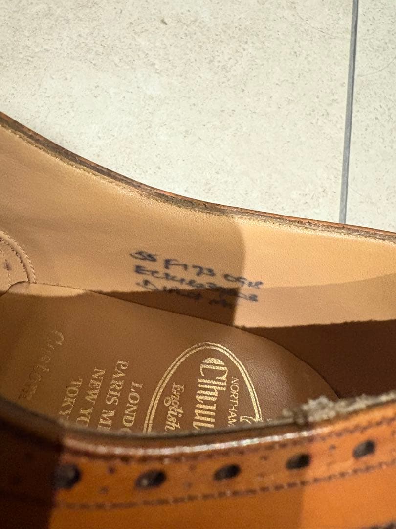 Church’s チャーチ 英国製 UK5.5F（24.5cm相当）