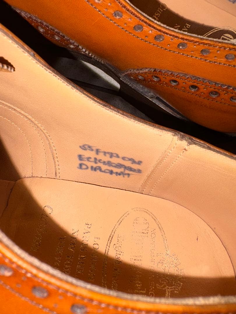 Church’s チャーチ 英国製 UK5.5F（24.5cm相当）