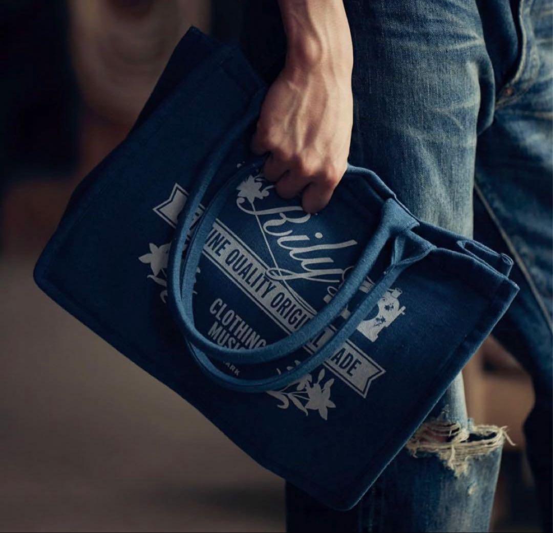 今市隆二RILYデニムトートバッグ