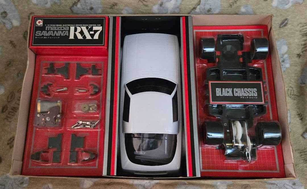 【未組立★レア】エーダイグリップ　1/12　サバンナ　RX-7