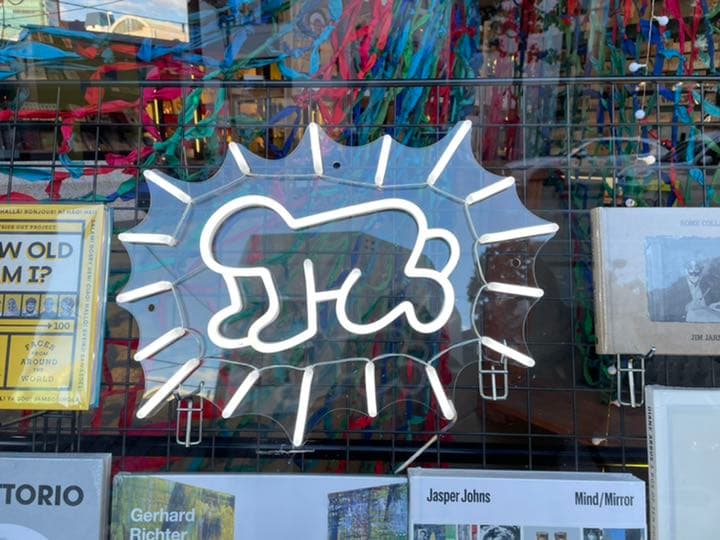 キース・ヘリング／ネオン・サイン「RADIENT BABY」