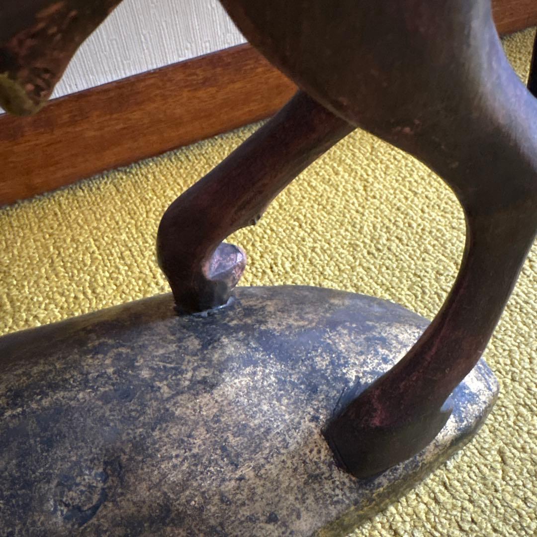 馬の彫刻 アンティーク