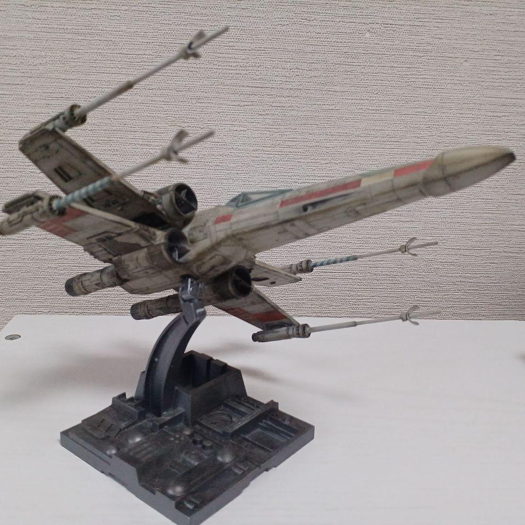 【バンダイ製スターウォーズ】1/72Xウイングファイタープラモデル完成品