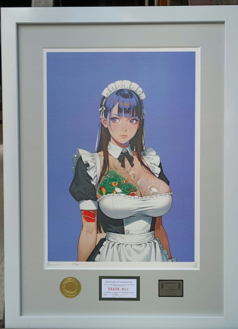 DEATH NYC AC90 サイン、ナンバー、COAあり