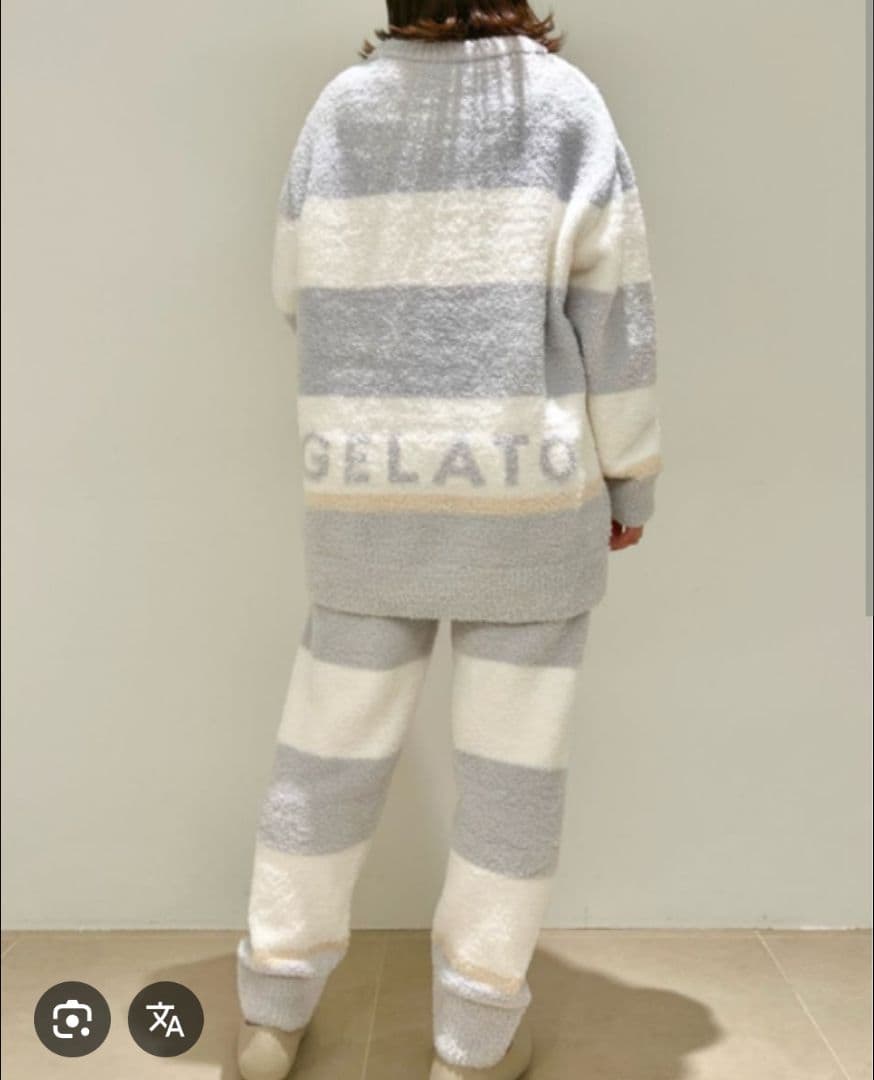 美品◆GELATO PIQUE　ルームウェアセットアップ