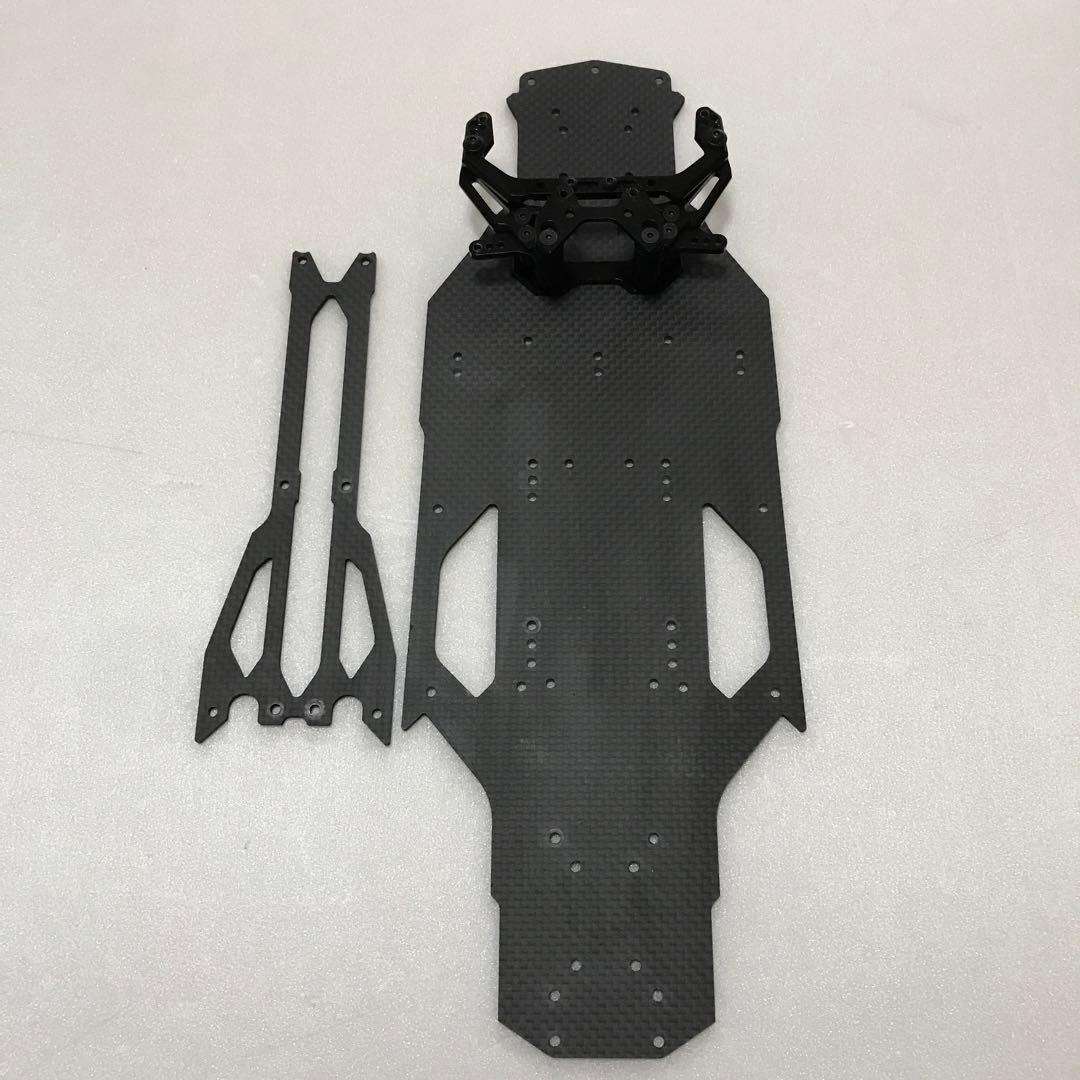 ラジコン・ラジドリ・RC-ART シャーシ+ステアリングワイパー付き