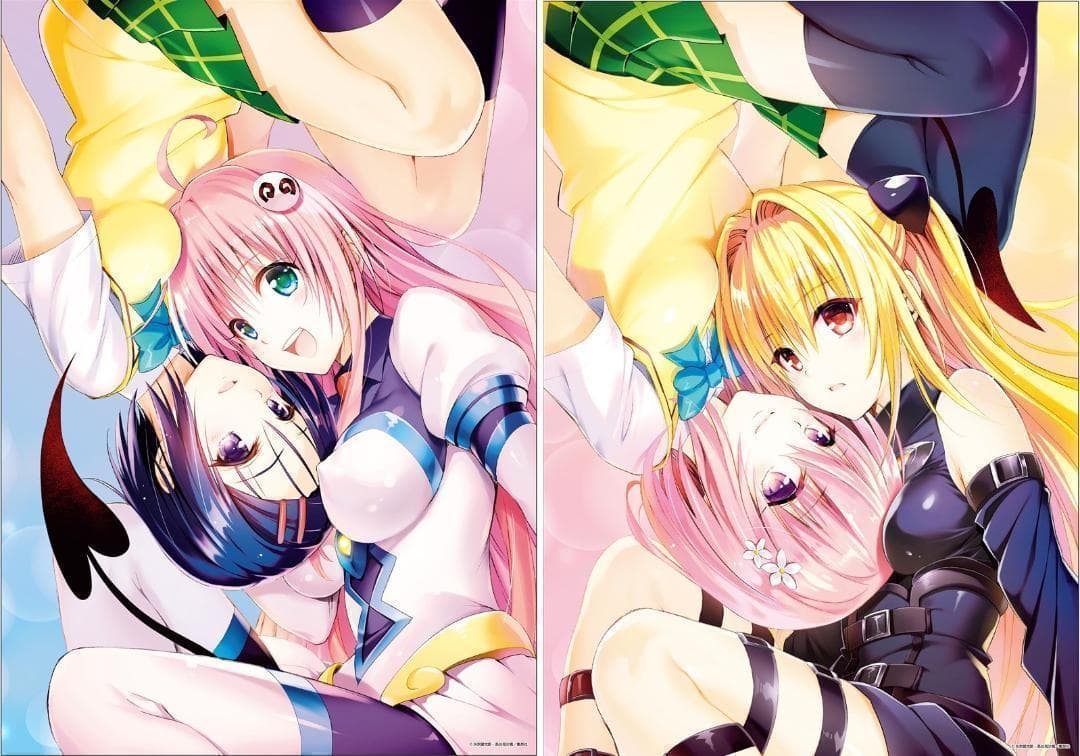 To LOVEる-とらぶる-15周年記念原画展 A3クリアポスター【未開封】②