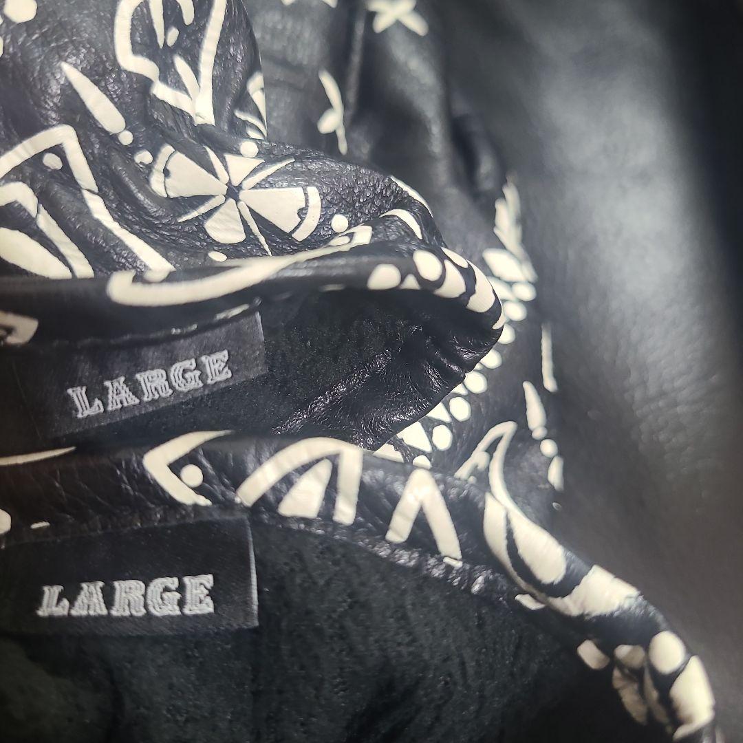 challengerチャレンジャー 手袋 ペイズリー グローブ L バンダナ