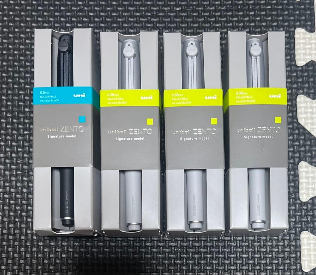 uniball ZENTO Signature model 4本セット
