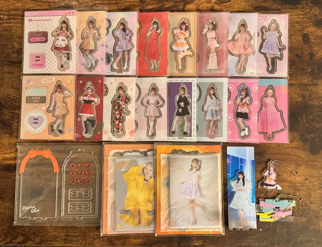 3*様 大場花菜 アクリルスタンド 引退品 20個 まとめ売り