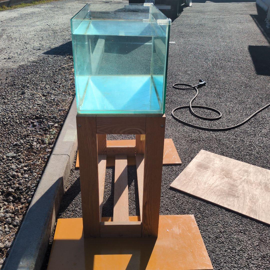 コトブキガラス水槽90cm水槽、マーフィード水槽台 （引取限定、横浜市）