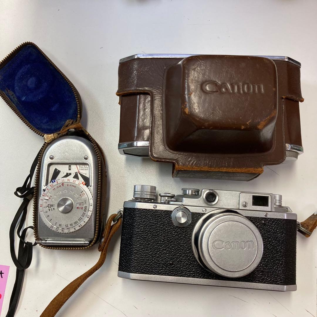 山*川様 Canon レンジファインダーカメラ セコニック　露出計 ケース付き