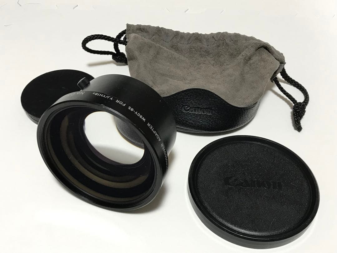 Canon ワイドコンバーターレンズ W80Y-85 送料込み