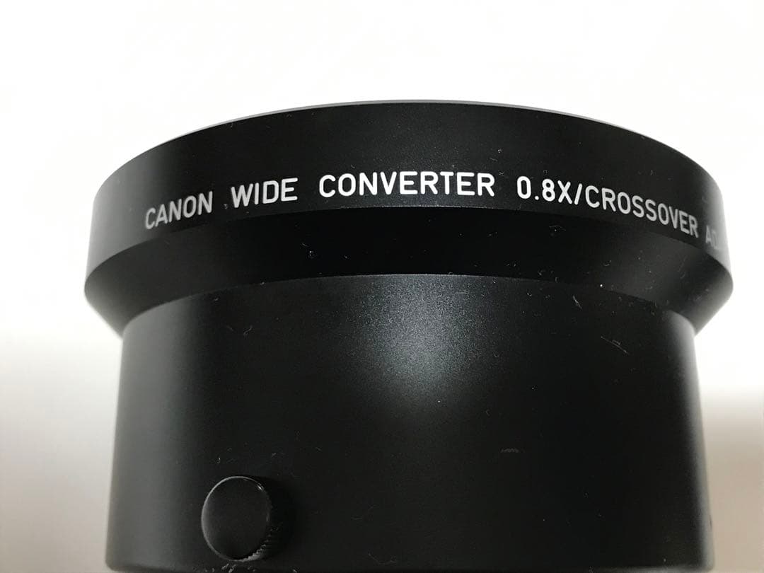 Canon ワイドコンバーターレンズ W80Y-85 送料込み