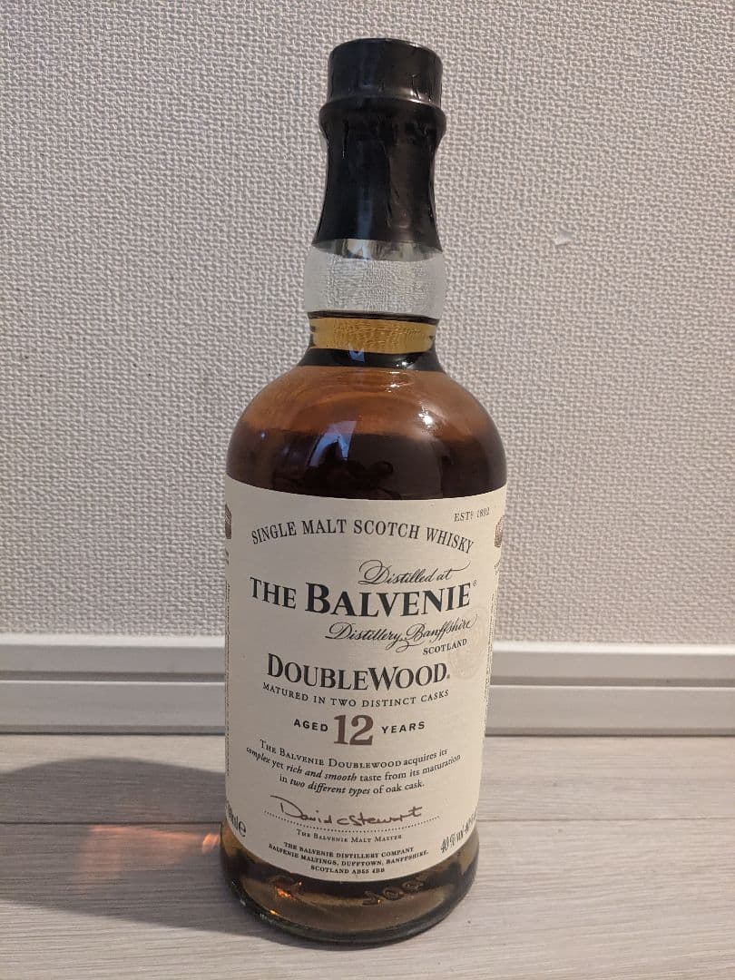 THE BALVENIE DOUBLEWOOD 12年 700ml　未開栓