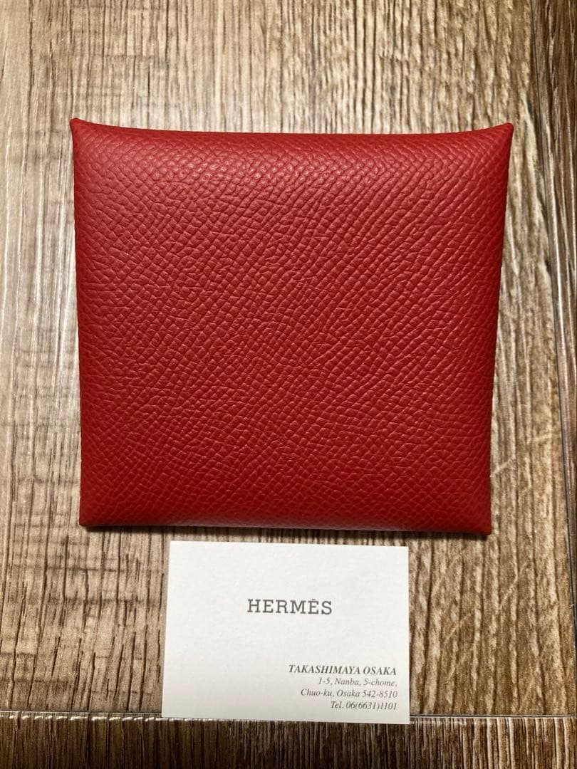 HERMES バスティア ケース　新品未使用　刻印あり
